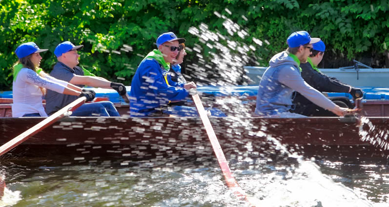 Teambuilding Rowing Regatta